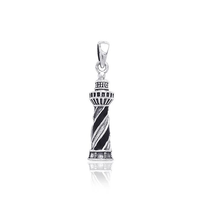 Sterling Silver Sipango Lighthouse Pendant