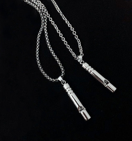 Self Defense Safety Whistle Necklace