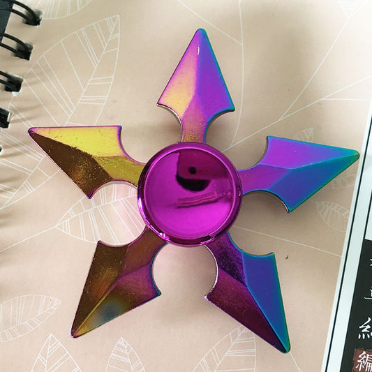 Rainbow Arrow Metal Fidget Spinner