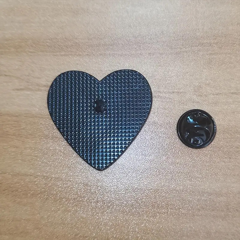 Faith Over Fear Heart Enamel Pin