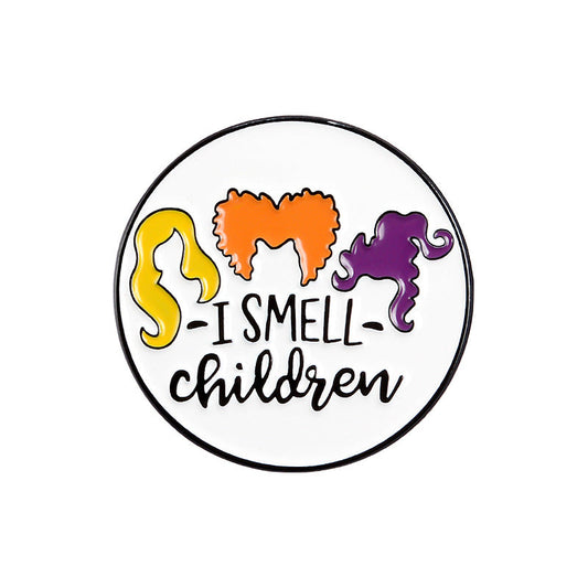 I Smell Children Enamel Pin