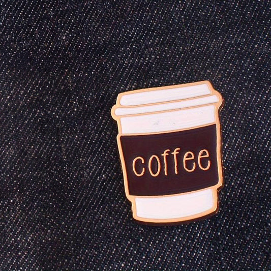 Coffee Cup Enamel Pin