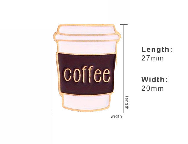 Coffee Cup Enamel Pin