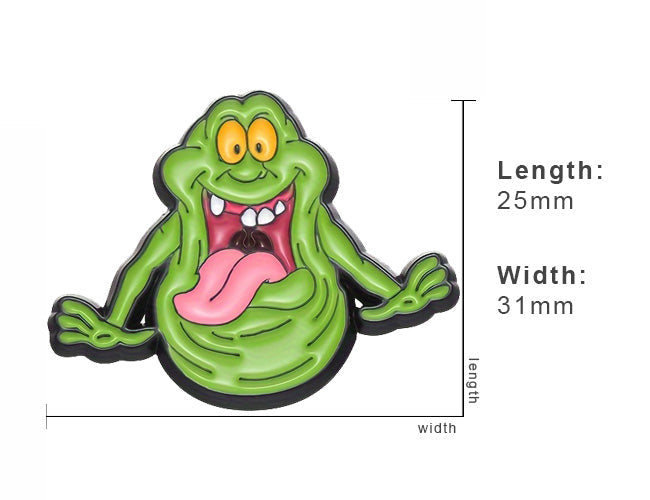 Ghostbuster's Slimer Enamel Pin