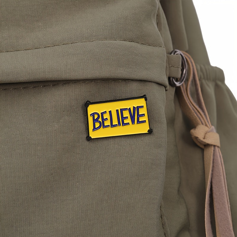 Believe Enamel Pin