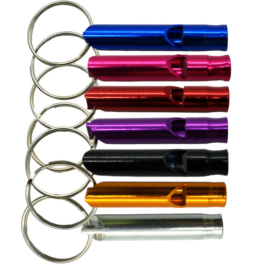 Self Defense Safety Whistle Keychain