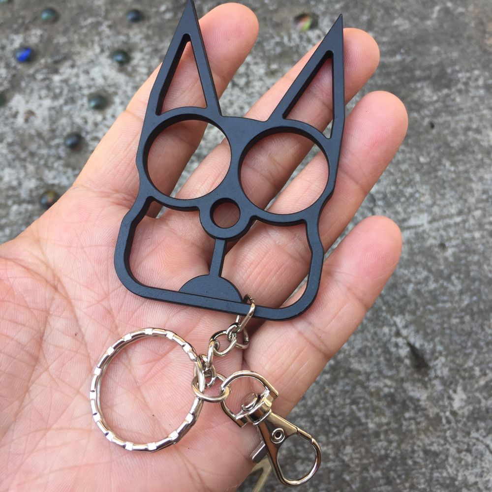 Cat Knuckle Self Defense Keychain
