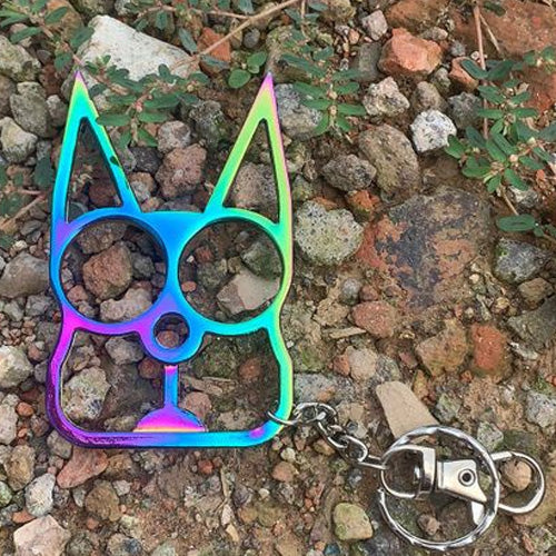 Cat Knuckle Self Defense Keychain