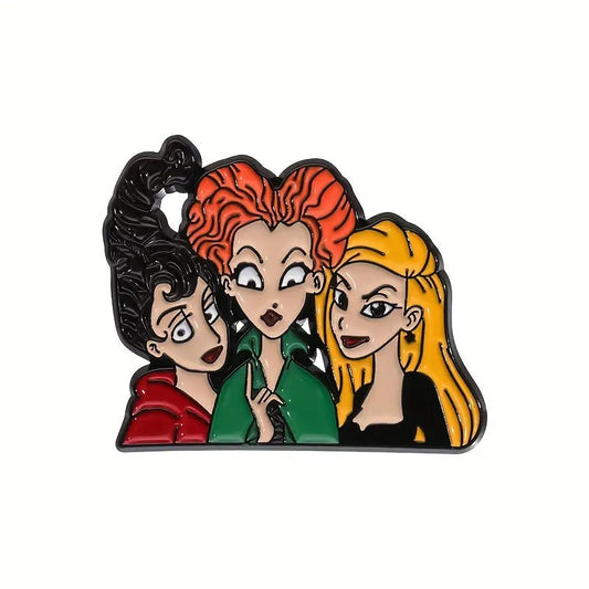 Bewitching Sanderson Sisters Hocus Pocus Enamel Pin