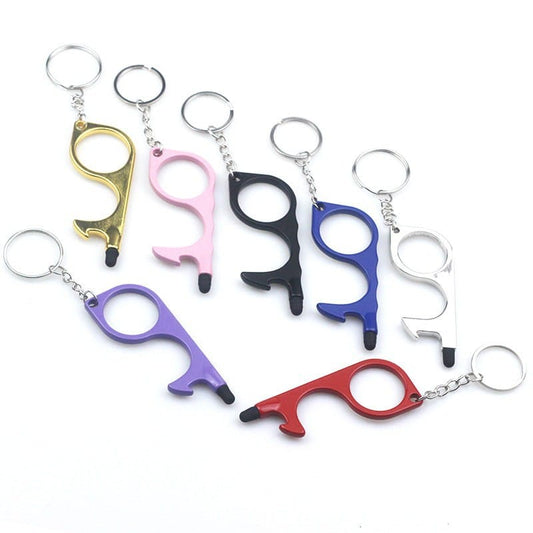 Non-Touch Door Opener Keychain