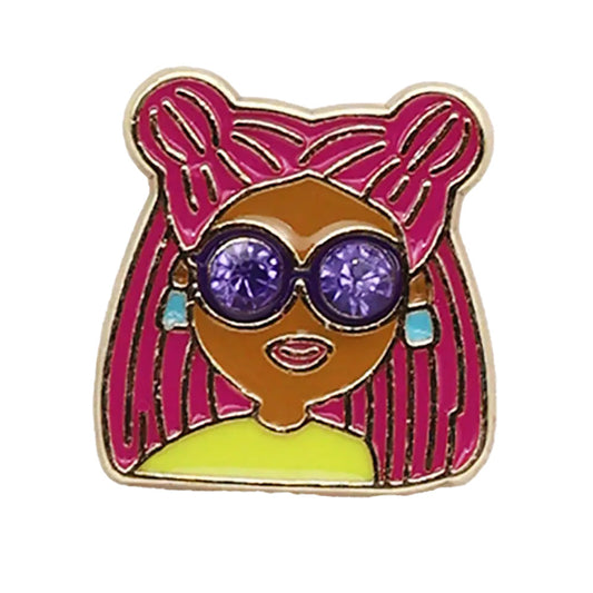 Trendy Character Enamel Pin
