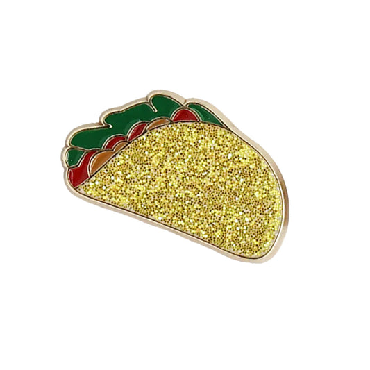 Taco Enamel Pin