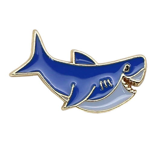 Shark Enamel Pin