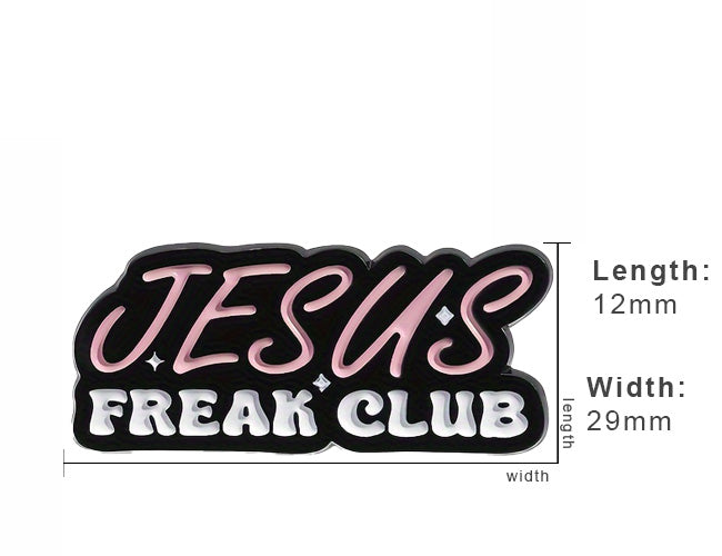 Jesus Freak Club Enamel Pin