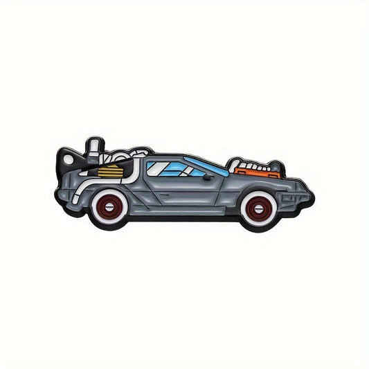 Back to the Future Delorean Time Machine Car Enamel Pin