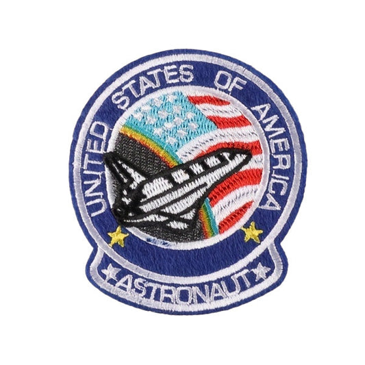 United States of America Astronaut Iron On Patch