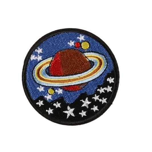 Planet and Stars Space Iron On Patch