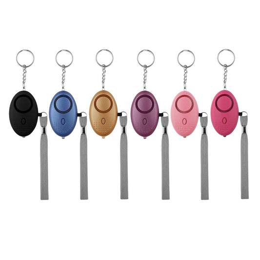Self-defense Alarm & Flashlight Keychain