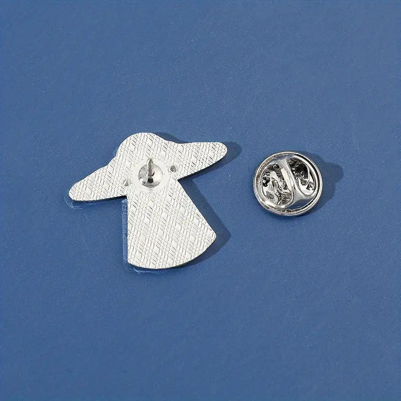 Alien UFO Rainbow Spaceship Enamel Pin