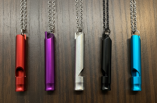 Self Defense Safety Whistle Necklace