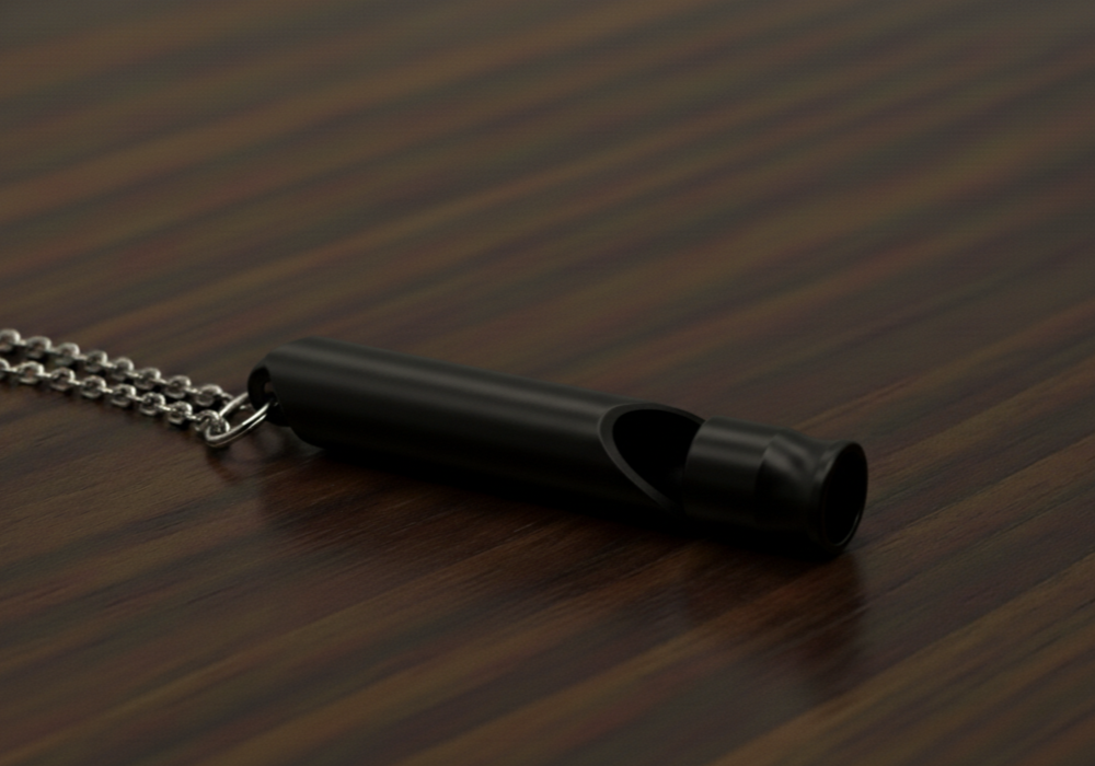 Self Defense Safety Whistle Necklace