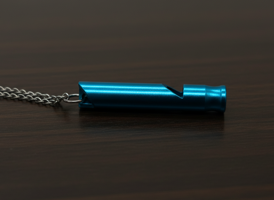 Self Defense Safety Whistle Necklace
