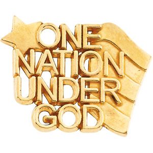 One Nation Under God Lapel Pin