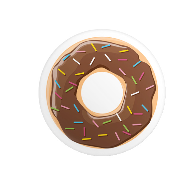 Donut Delight Button Pin